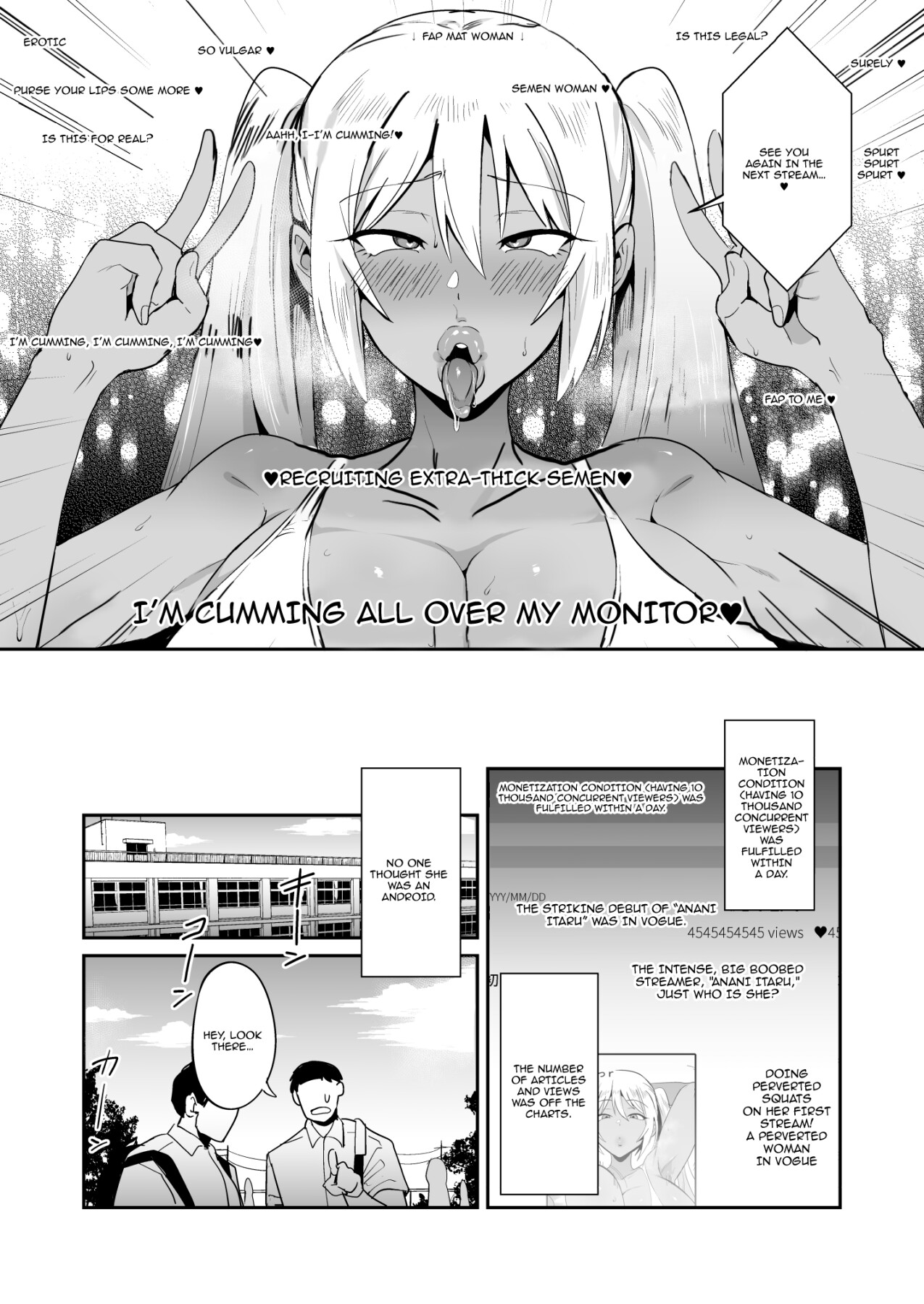 hentai manga My Perverted Android